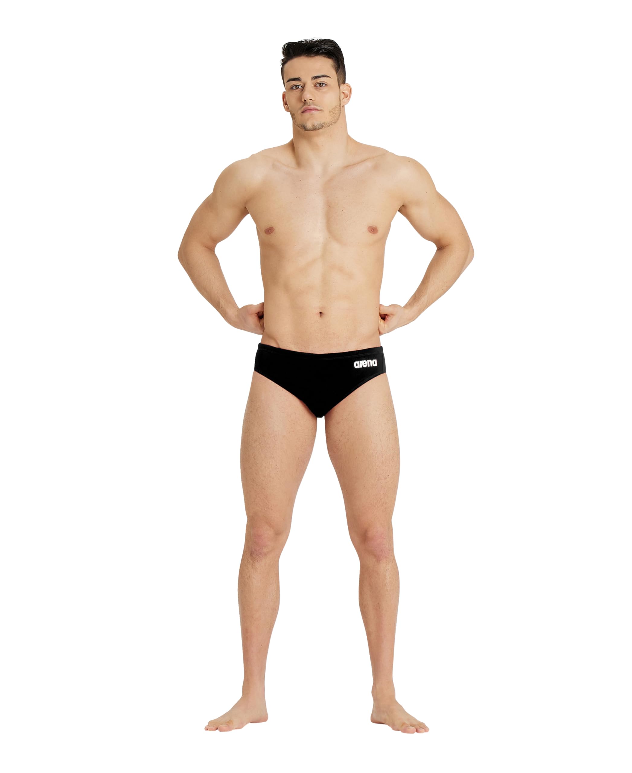 Arena Costume da Bagno da Uomo Team Swim Slip Waterpolo Solid Costume a Slip Uomo (Pacco da 1)