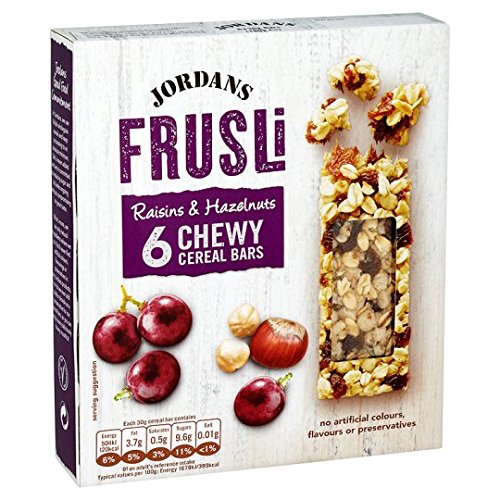 Jordans Frusli Cereal Raisins & Hazelnuts Bars, 180g Amazon.in