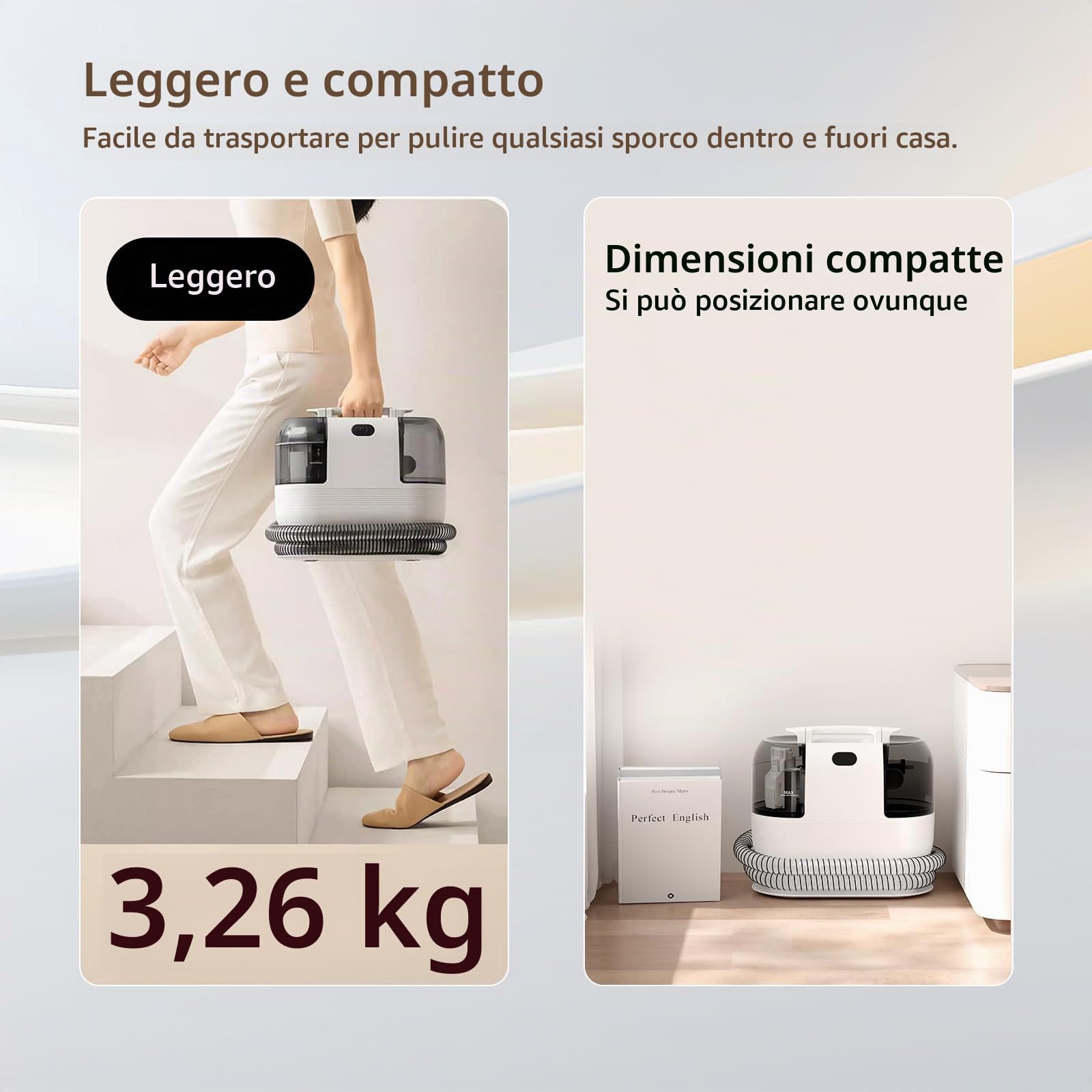 PUREBEAR Pulitore Tappezzeria, Lavatappeti Divani Lava