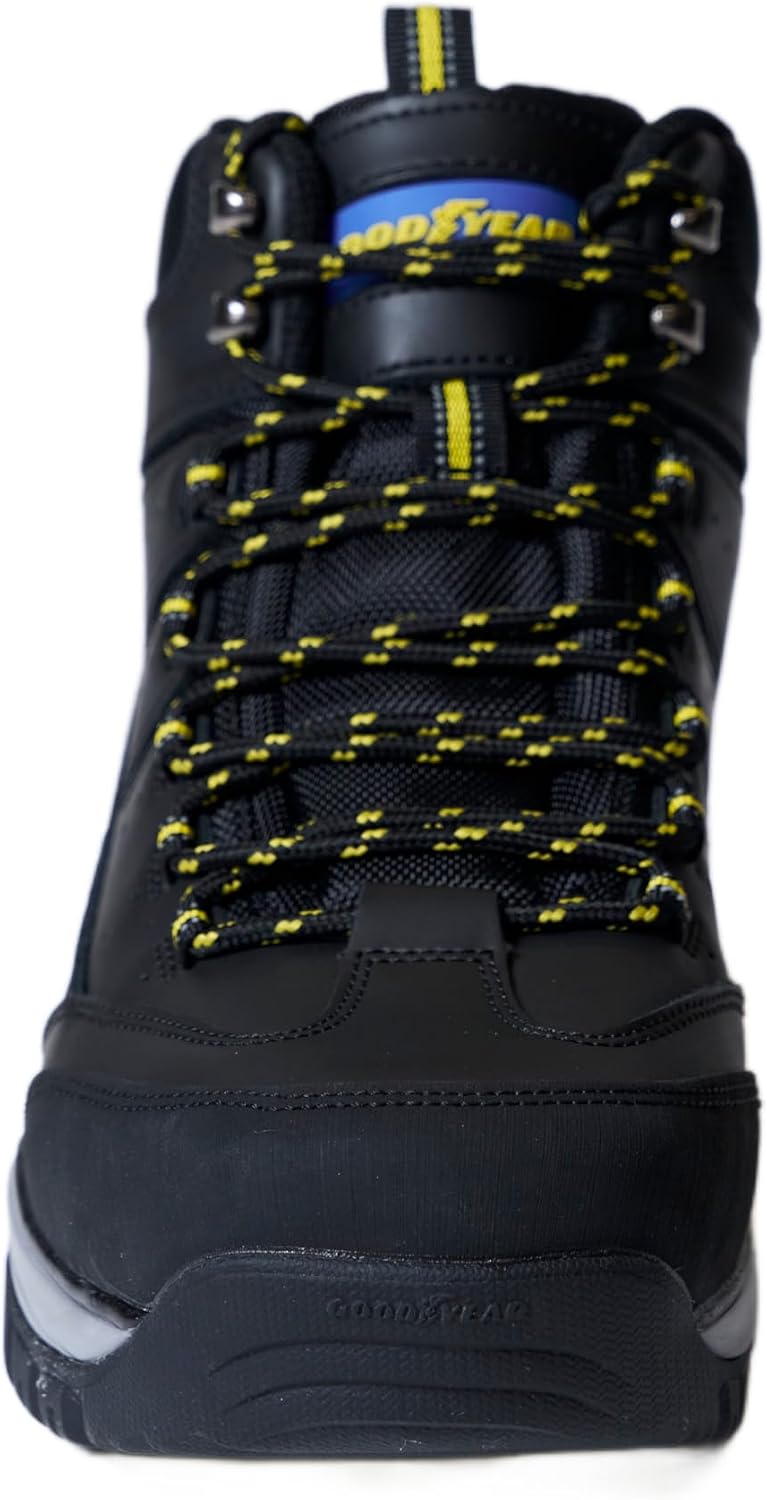 Goodyear Barrett Mens Boot -Steel Toe Work Boots for Men with Rugged Comfort & Protection