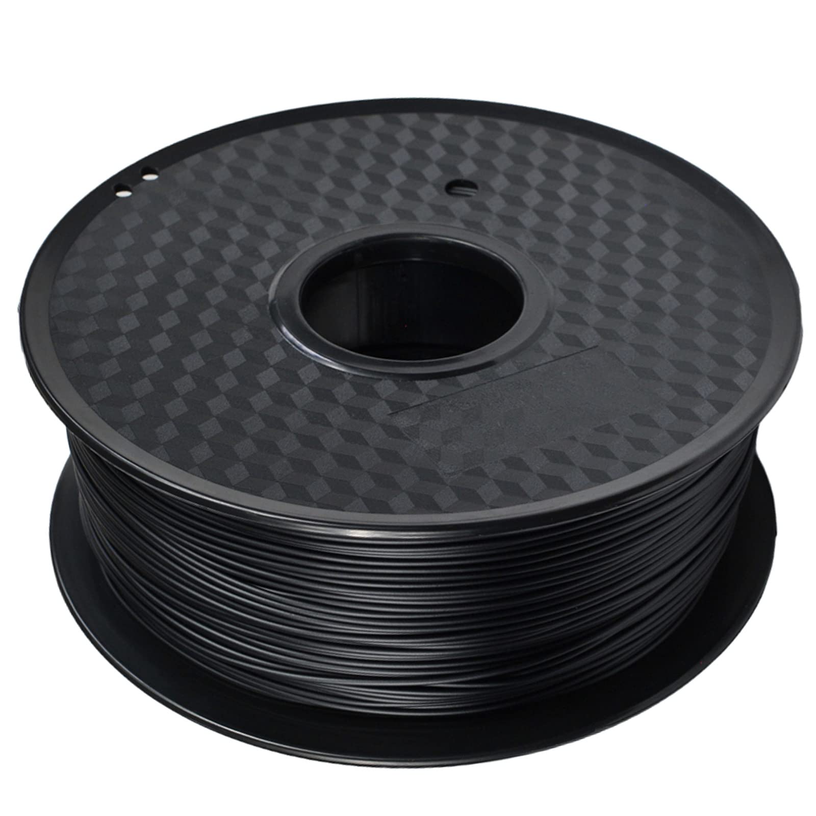 Leitfähiges PLA Filament 3D-Drucker Filament 1,75 mm, Maßgenauigkeit ±0,03 mm 1 kg 2,2 lb Spule, Leitfähigkeit 10^(-4)s/m,Schwarz,1,75 mm