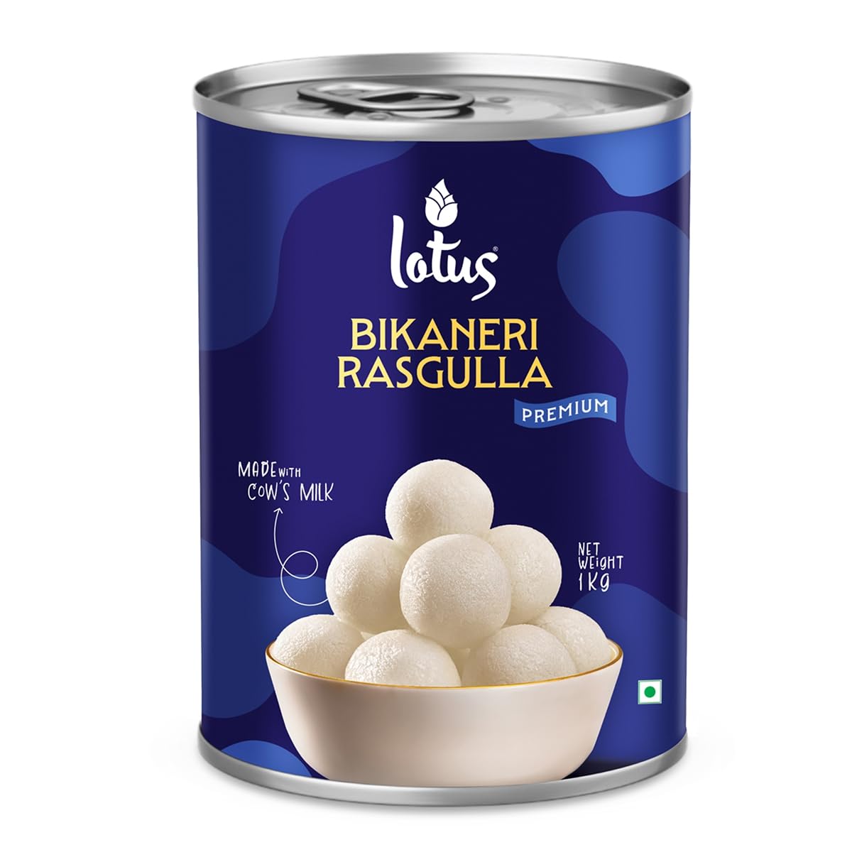 Lotus Bikaneri Rasgulla 1 Kg Premium - Authentic Made In Bikaner, Soft and Sponge, Traditional Indian Sweet for Everyday Celebrations, Sweets Gift Pack, Diwali Gift Pack for Family and Friends on Special Occasions, Diwali Gift Hamper (B0B49R77HL) Amazon Price History, Amazon Price Tracker