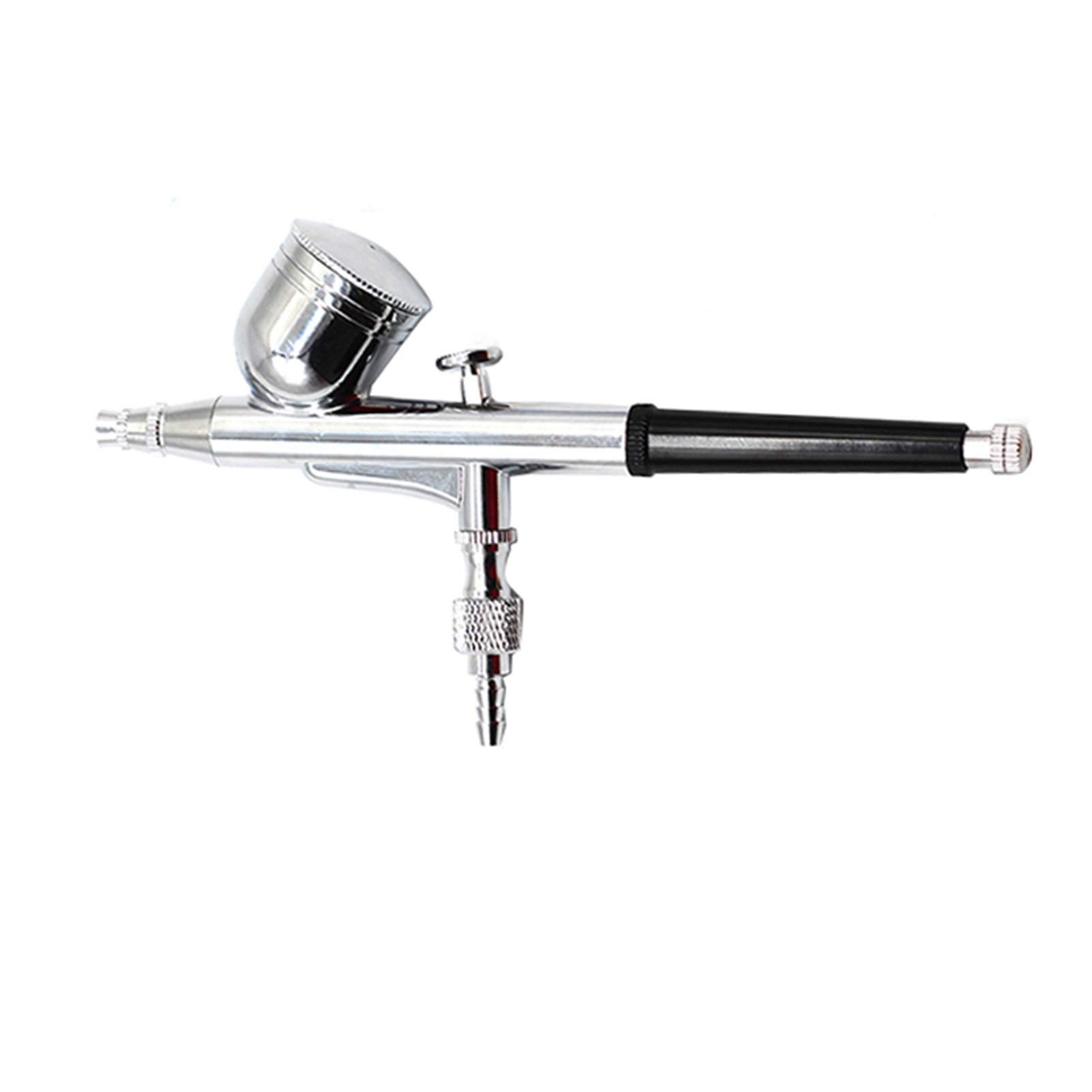 Genérico Accesorios para aerógrafos Gravedad Feed Dual Acción Aerógrafo con compresor Pintura Spray Airbrush Kit Tatuaje Nail Spray Pen Set Beauty Inkjet Coche Reparación Herramienta (Color : G)