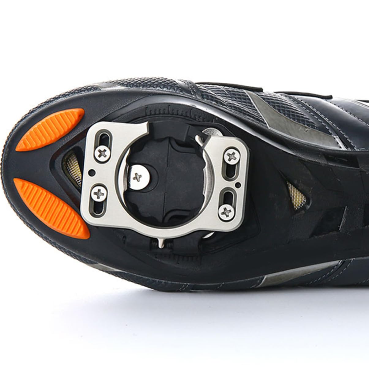 2pezzi Tacchetti Per Bici Da Strada Copripedali Da Ciclismo Adattatore Per Tacchette Sgancio Rapido Accessori Per Pedali Bicicletta Convertitore Per Tacche Piastra Per Scarpe Cicli