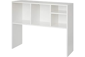 DormCo The College Cube - Desk Bookshelf - White Color