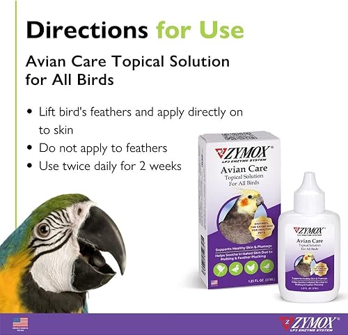 Miniatura 6 de ZYMOX Avian Care Solución tópica sin hidrocortisona - 1.25 oz