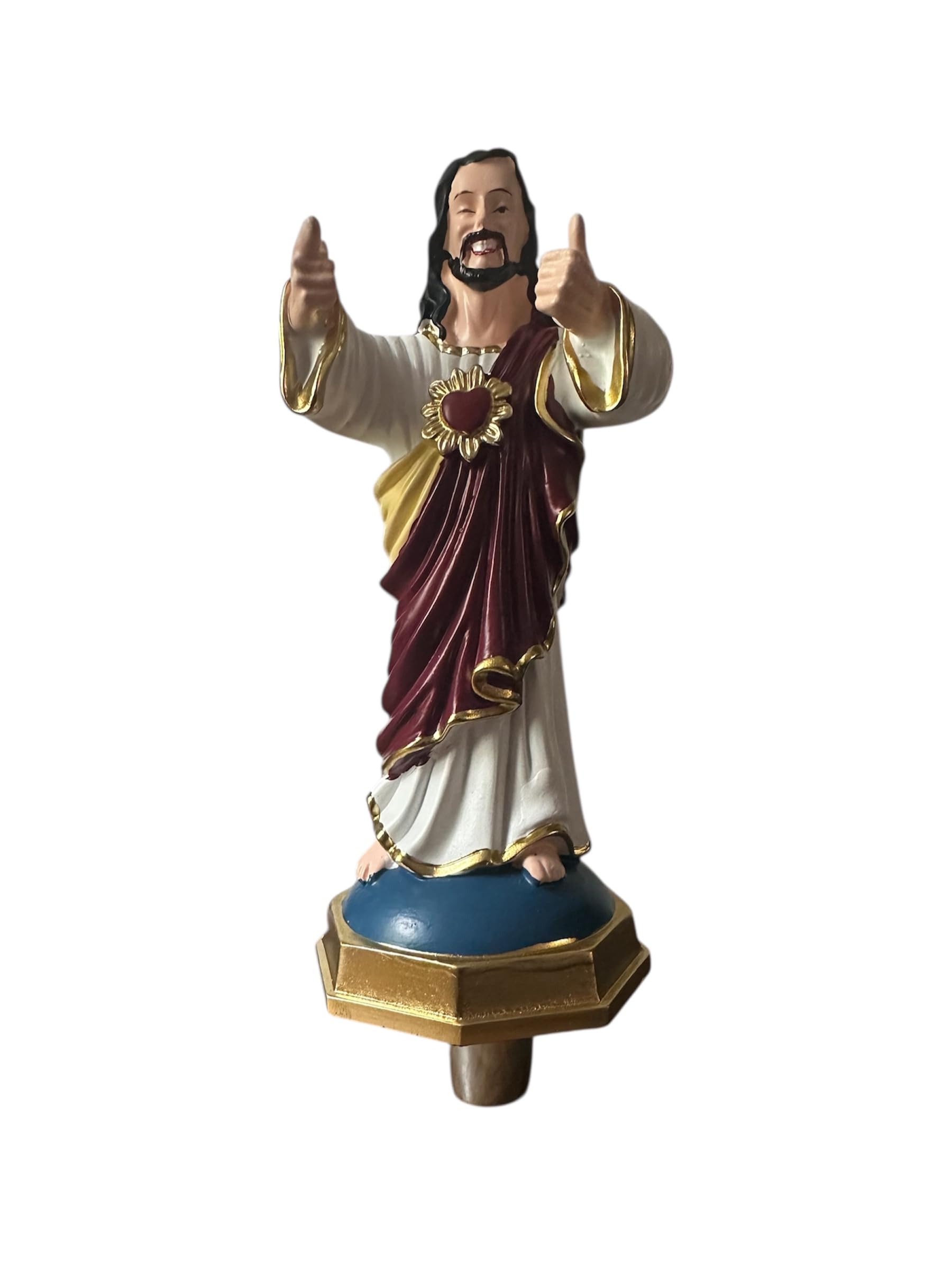 Matts Classic Collectibles Buddy Jesus Beer Tap Handle