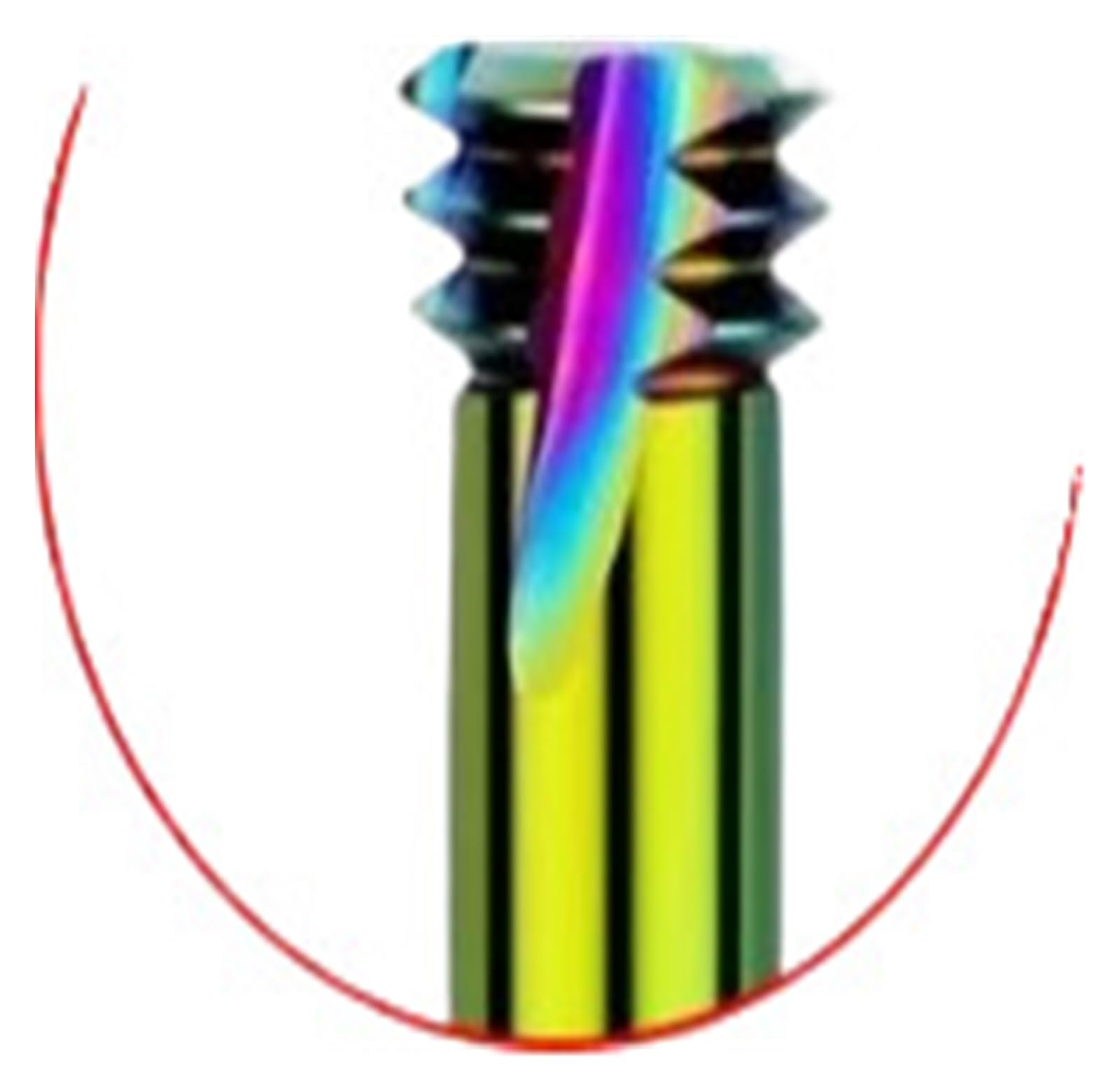 1 Uds DLC Recubierto M1 M6 M8 M10 M16 HRC65 Cortador De Hilo Tres Dientes Broca Procesamiento Aluminio Molino Aleación Tungsteno | M8-1.25,Aluminum Processing