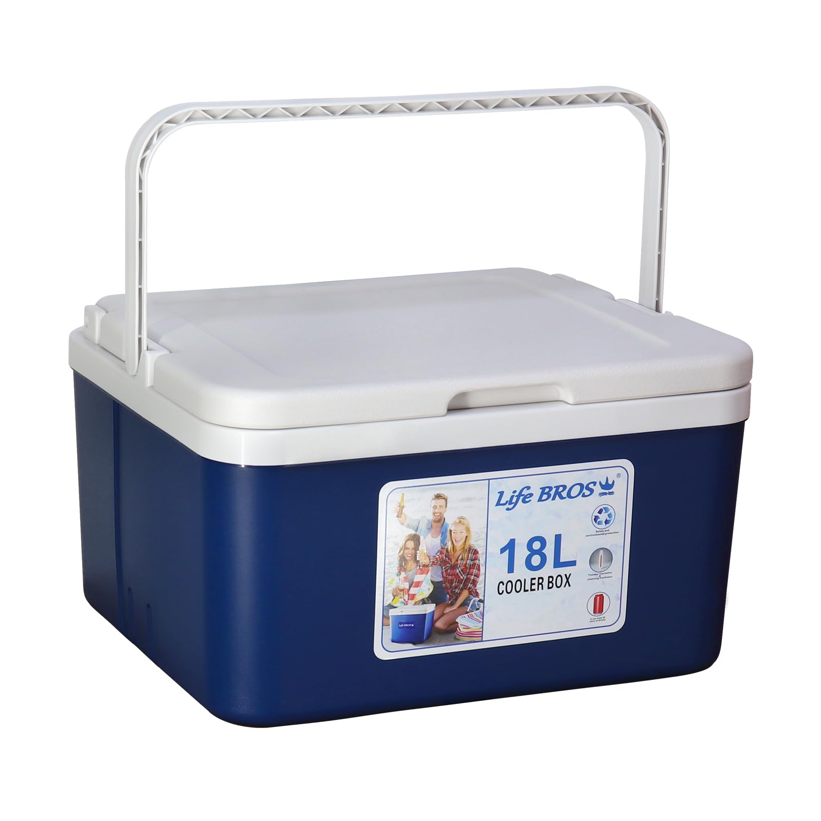 11Qt 19Qt Insulated Portable Cooler Leak-Proof Ice Chest Lunch Box Hard Coolers with Extra Ice Pack for BBQ, Camping, Pincnic