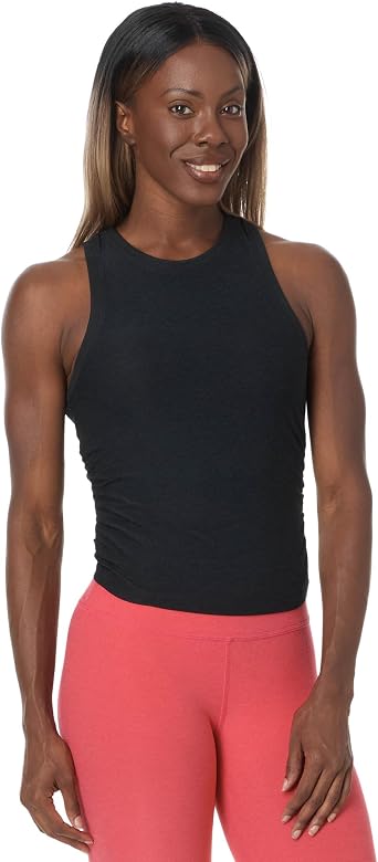 Beyond Yoga Womens Featherweight Your Fit Shirred Tank