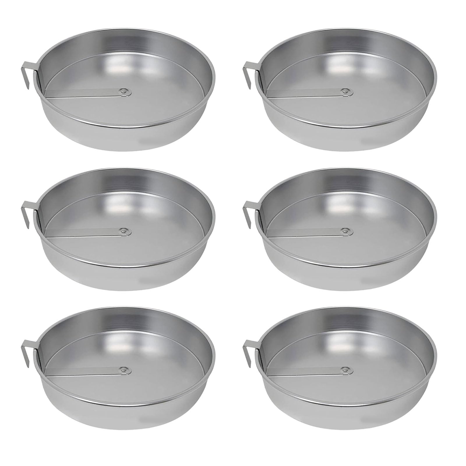 Jazuaiao Round Cake Pan Baking Mold with Easy Release Mechanism Nonstick Bakeware Detachable Mold Metal Baking Tool Enduring Dessert Tool