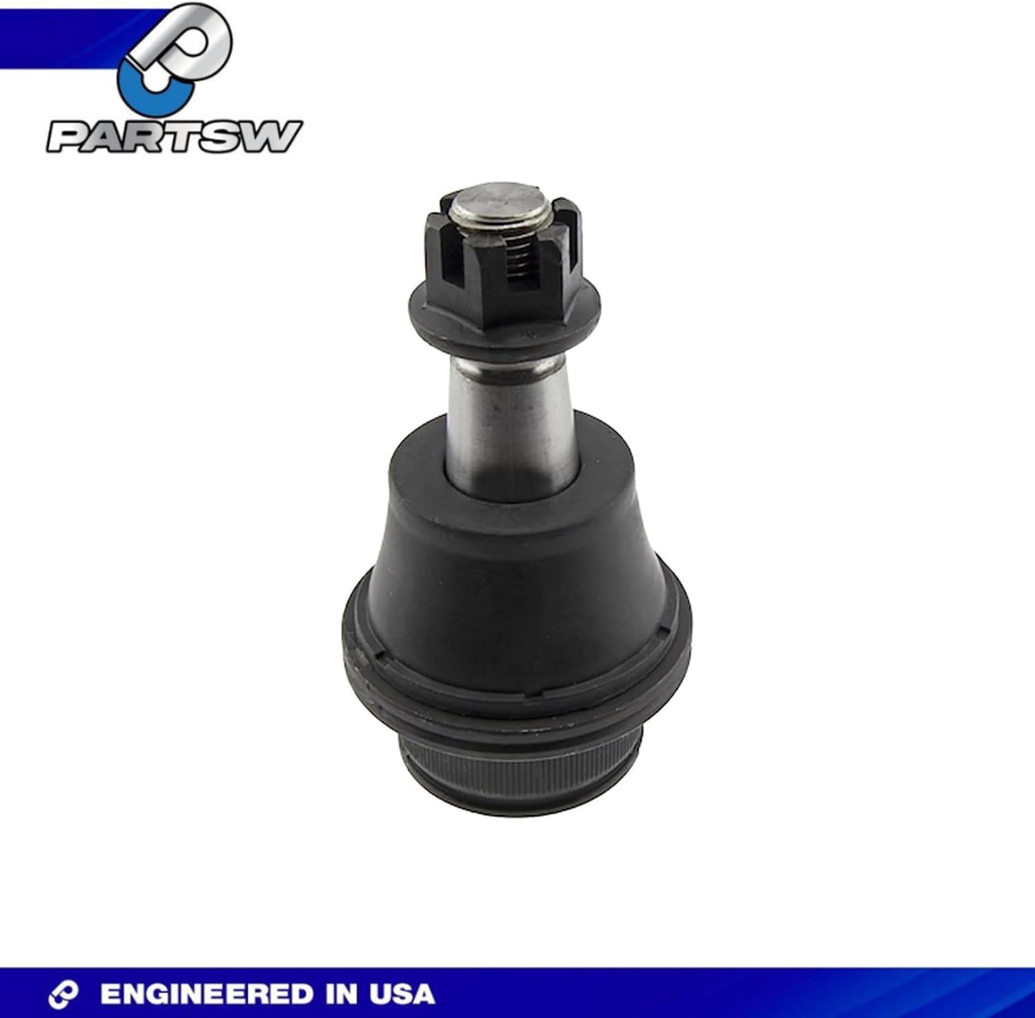 4 Pc Suspension Kit Upper Lower Ball Joints Compatible with 1999-2008 Cadillac Escalade Chevrolet Avalanche Express Silverado Tahoe GMC Savana Sierra Yukon - PartsW