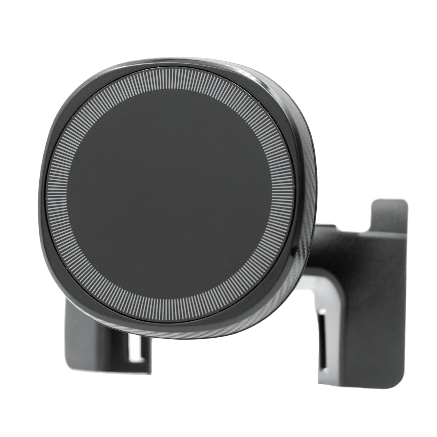 Supporto magnetico per cellulare con funzione di ricarica, compatibile con Volvo XC60 (2017 – 2025), auto I 360° 15 W, ricarica rapida senza fili, nero magnetico, per Volvo XC60 II