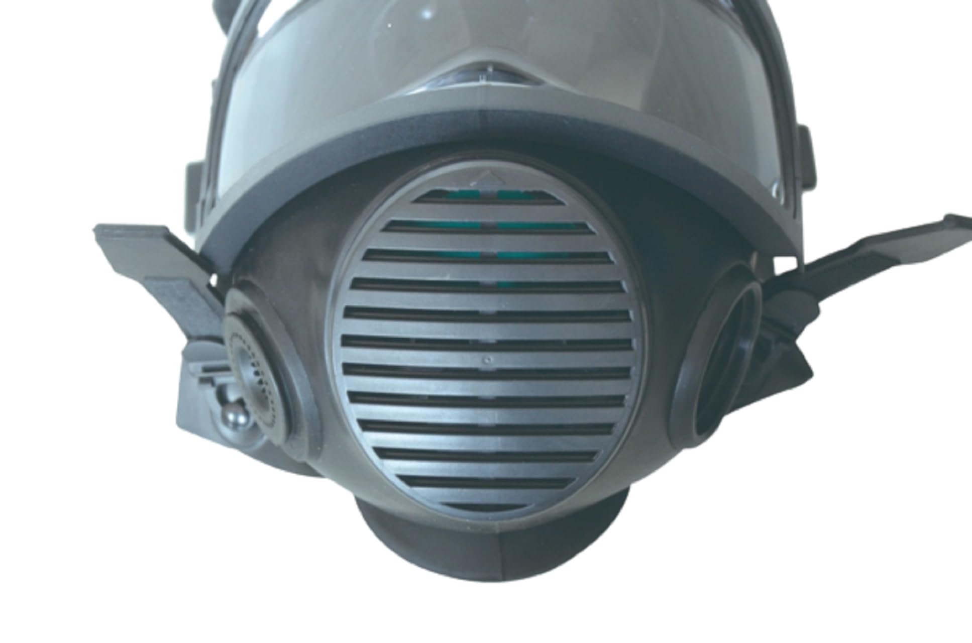 GEDIZ Máscara de gas respiratoria de protección respiratoria con gafas de seguridad para radiación nuclear, contaminación biológica y química y antiterrorismo