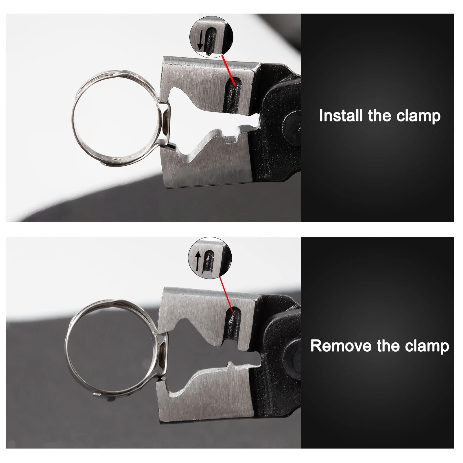 Pinza Per Fascette Stringitubo Clic-R - Universale Per Manutenzione Auto, 17 Cm - Foto 11