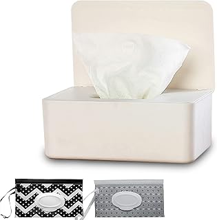 Wipes Dispenser Portable Wet Wipe Pouch Baby Wipe Holders Reusable Wet Wipes Holder Case Wipe Warmer With Baby Diaper Disposal Bags Wipe Container Travel Outdoor Tissue Keeps Wet Wipes Moist And Fresh
