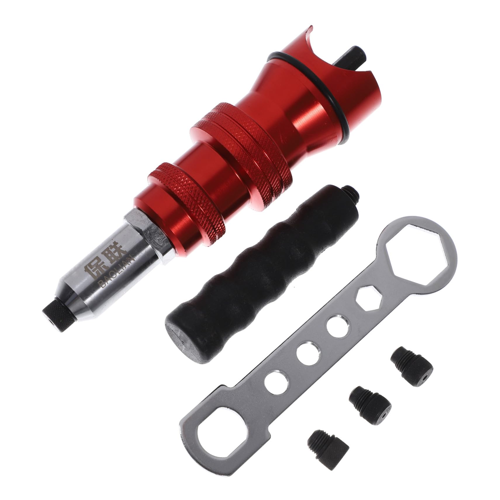 Adaptateur pistolet à rivet électrique portable pour travaux de fixation à la maison
