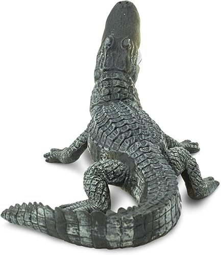 Miniatura 3 de Safari Ltd. Figura de cocodrilo – Figura realista de reptil de 6 pulgadas – Juguete educativo para niños, niñas y niños a partir de 3 años