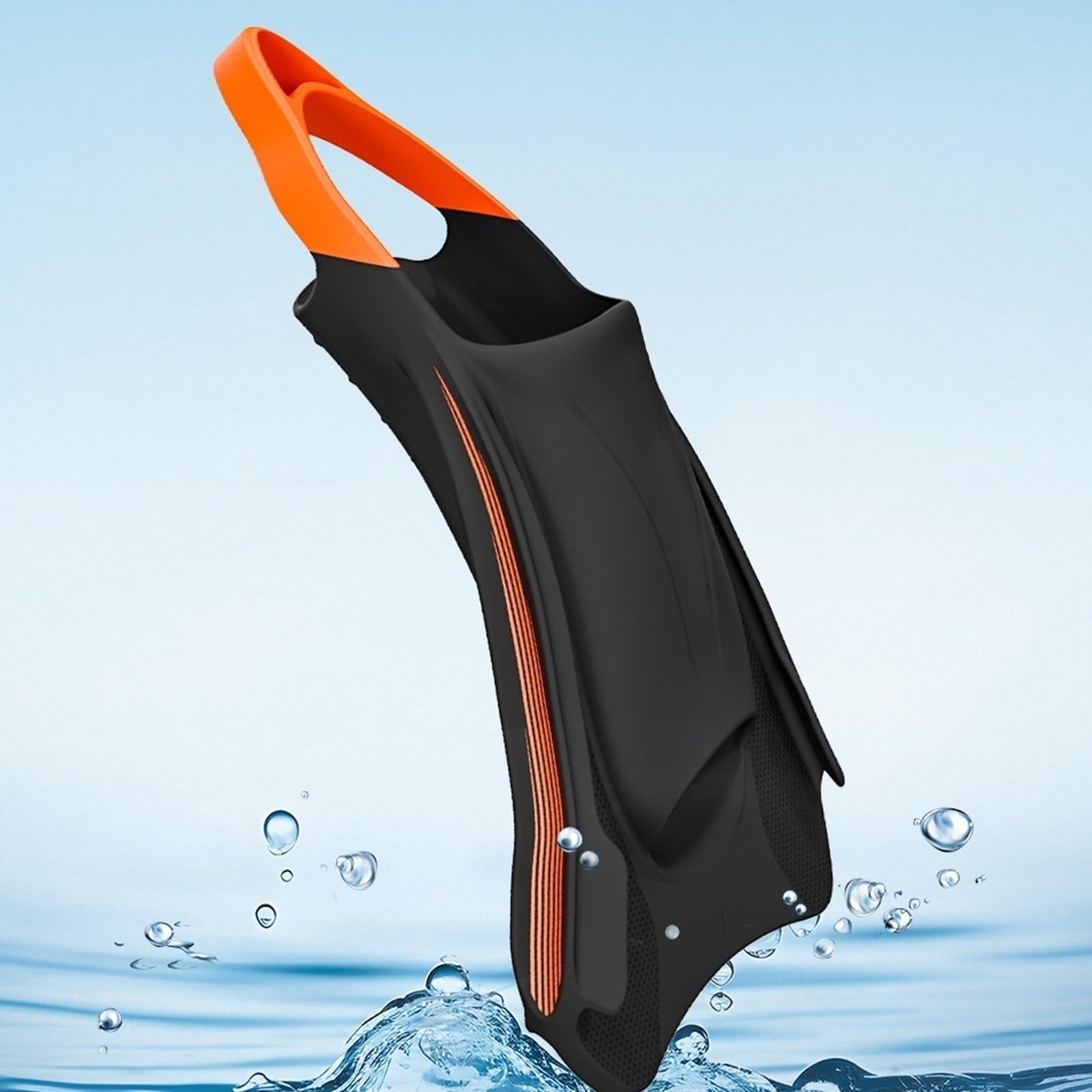 FOLODA Pinne per snorkeling per adulti e bambini | Pinna professionale flessibile per immersioni, attrezzatura assistente per nuoto subacqueo, acqua da spiaggia, allenamento