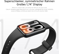 Xiaomi Smart Band 10 Pro Okosóra Fitness Tracker Fekete, 1,74" AMOLED Kijelző, GNSS, 5ATM, 150+ Sportmód, 21 Napos Akkumulátor, Android és i 3