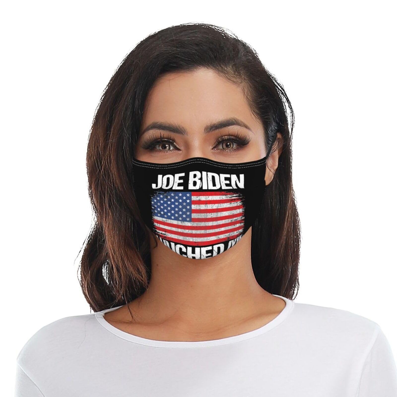 Biden Touched Me Adult Dust Mask Adjustable Dust Face with 2 Filter11