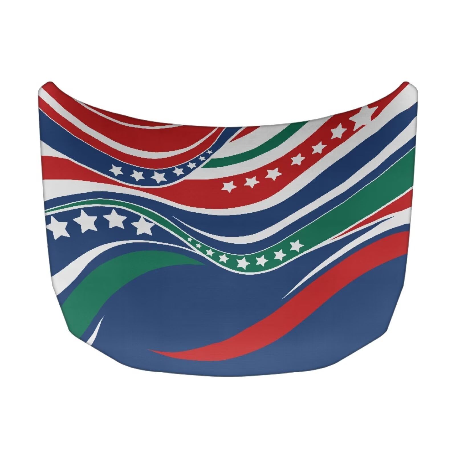 Hood Cover Protector for Compact SUV Trucks Sedans, 59×39 Inch Stretchable American Flag Car Hood Flag,All-Season Protection for Cars Decor