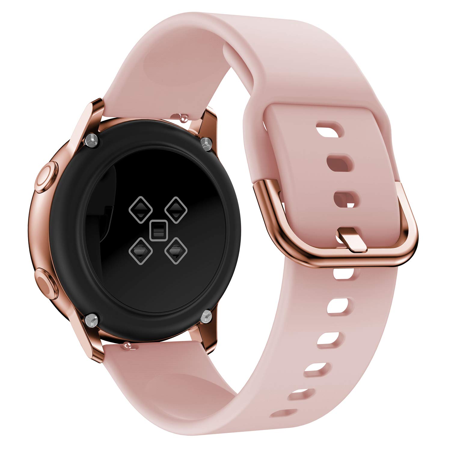 Shieranlee 20mm Watch Straps Quick Release Strap Compatible with Garmin Vivoactive 3 Music/Vivoactive 3/Venu/Vivomove HR/Luxe/Style/Forerunner 245/645 Music - Image 3