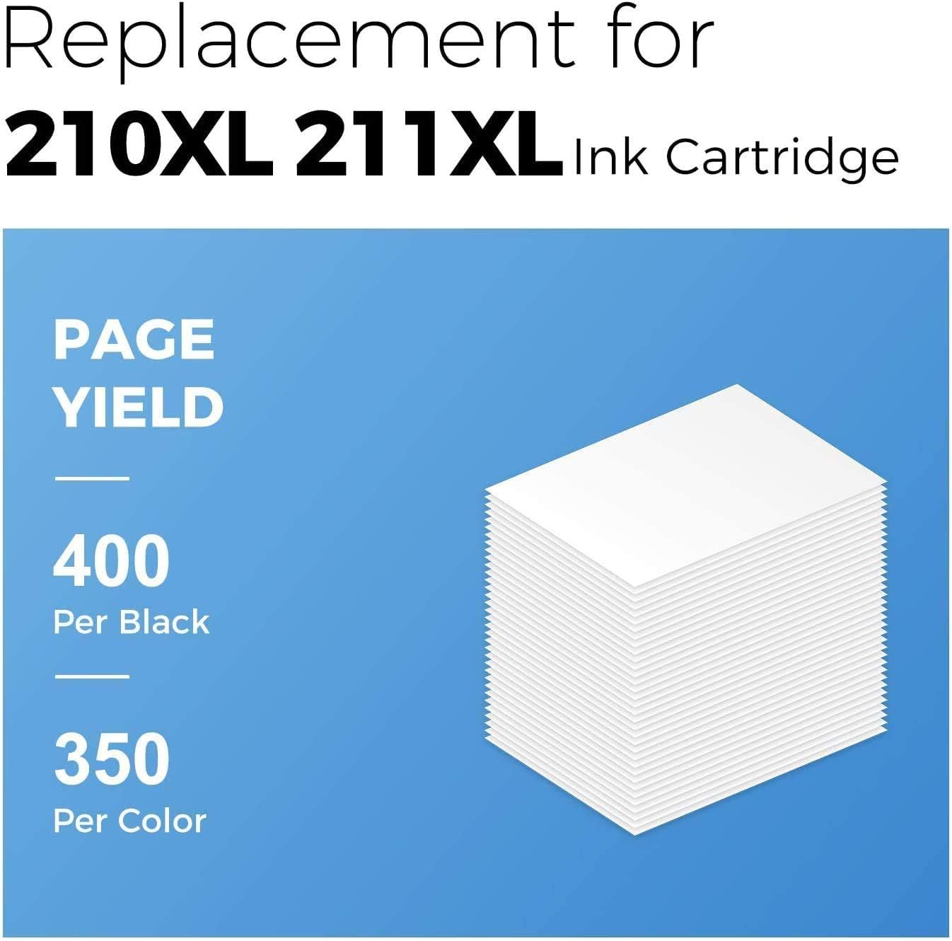 Hоttеѕt Sаlе MYCARTRIDGE Remanufactured Ink Cartridge Replacement for Canon 210XL 211XL PG-210XL CL-211XL 210 211 Use with PIXMA MP240 MP490 MP495 MP280 MP250 MX410 IP2702 (1 Black 1 Tri-Color, 2 Pack) Bеѕt Dеаl 🛒 MYCARTRIDGE Remanufactured Ink Cartridge Replacement for Canon 210XL 211XL PG-210XL CL-211XL 210 211 Use with PIXMA MP240 MP490 MP495 MP280 MP250 MX410 IP2702 (1 Black 1 Tri-Color, 2 Pack)
