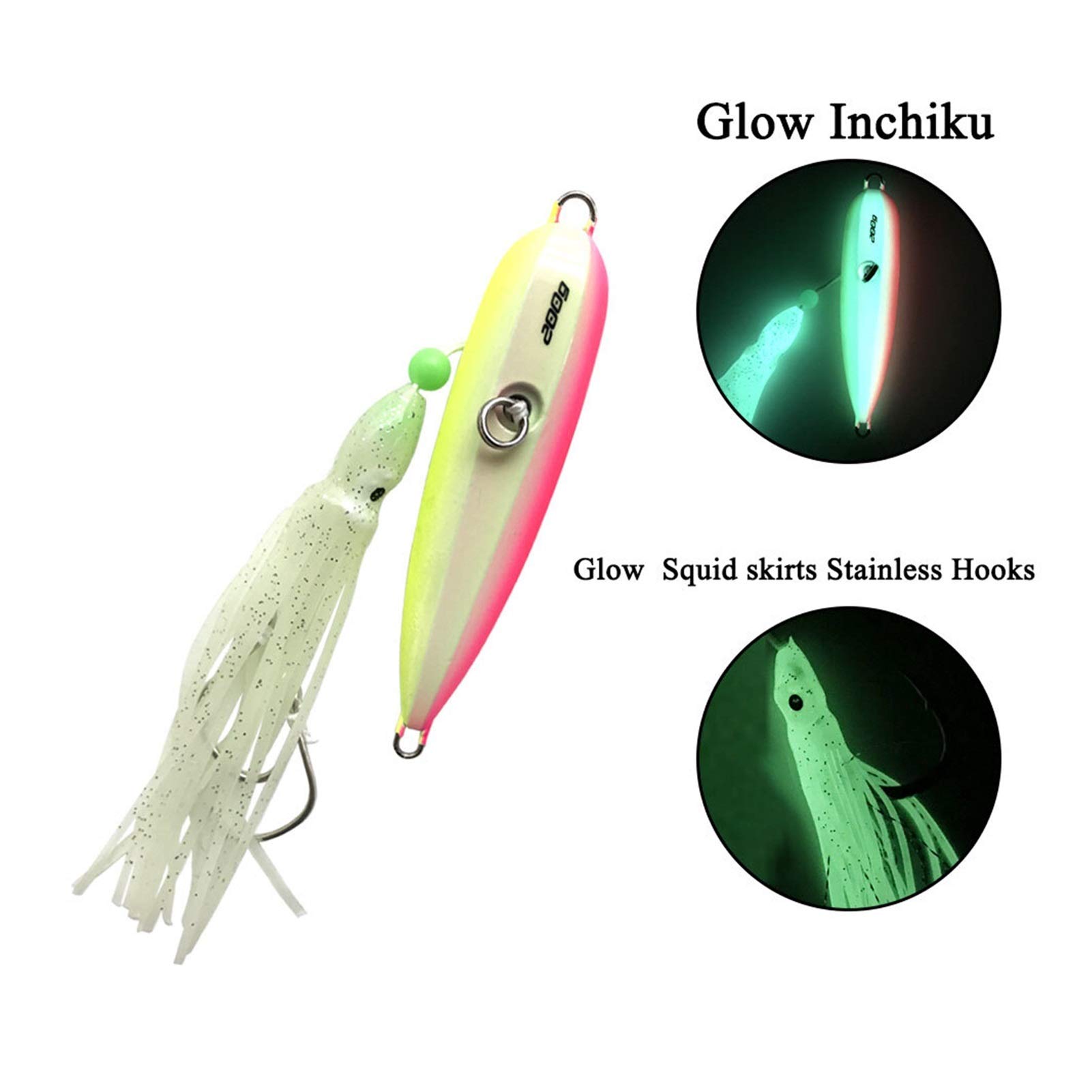 100g120g150g Metal Jig Head Octopus Skirt Giappone Kingfish Snapper Grouper Slow Jigging Fishing Lure