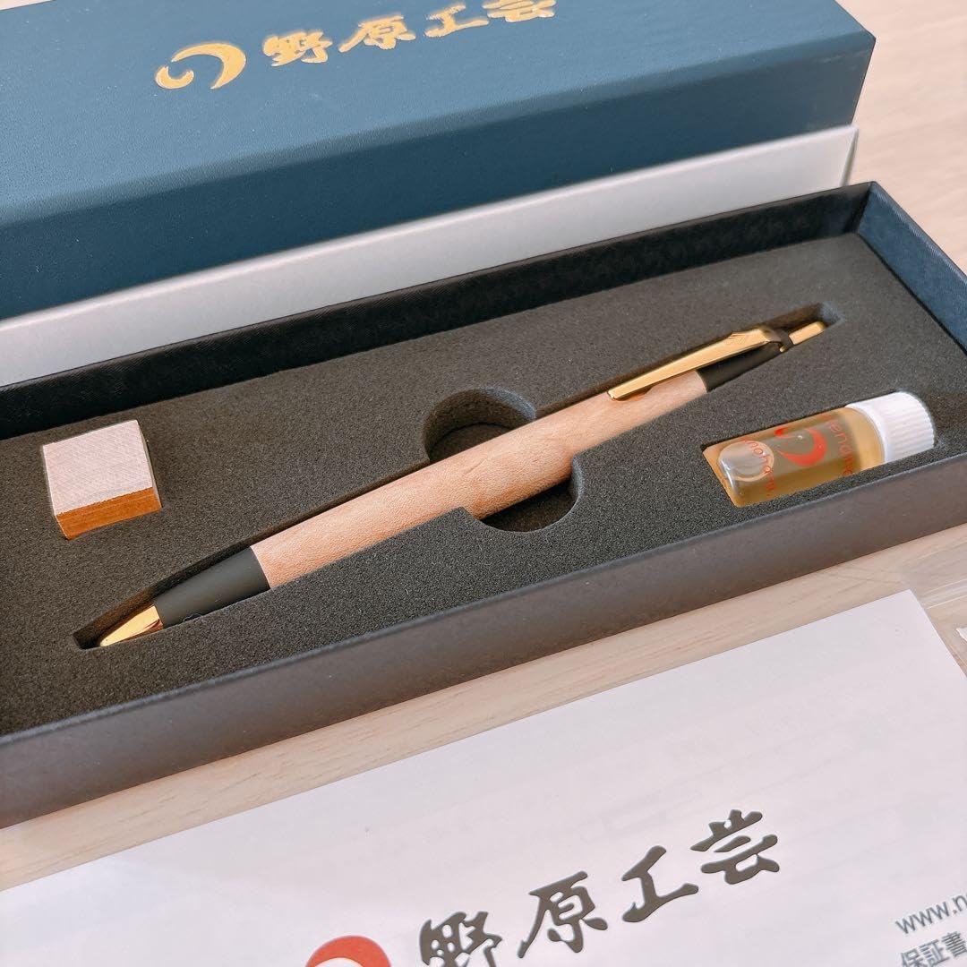 Amazon.co.jp: 野原工芸 板屋楓 シャープペンシル 新型 ゴールド 名入