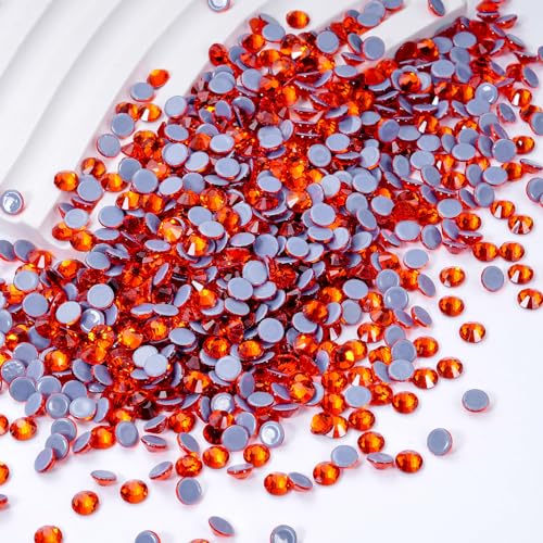 Image of Hotfix Rhinestones Bulk, 14400PCS Hyacinth Hot Fix Rhinestones for Clothes DIY Decoration Crafts, Hyacinth, SS20, 4.6-4.8mm