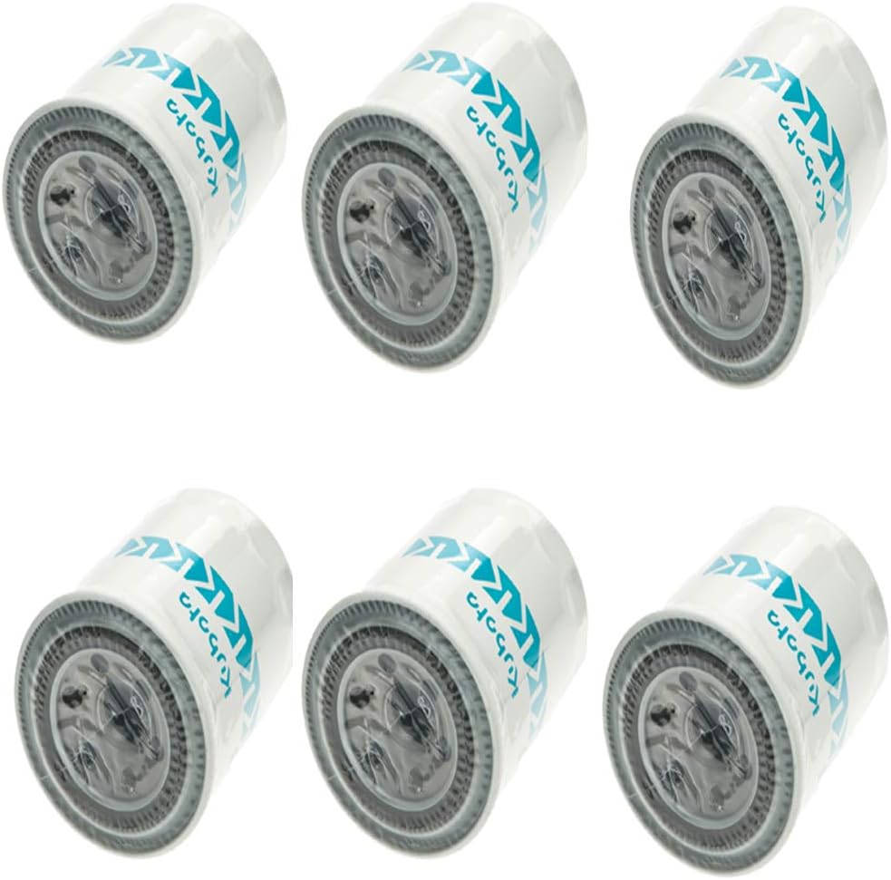 6 Pack Genuine OEM Kubota Oil Filters HH16032093, Oil Filters