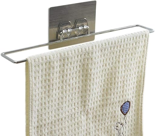 Kurelle No Drilling, No Screws Towel Rings for Bathrooms, Self Adhesive ...