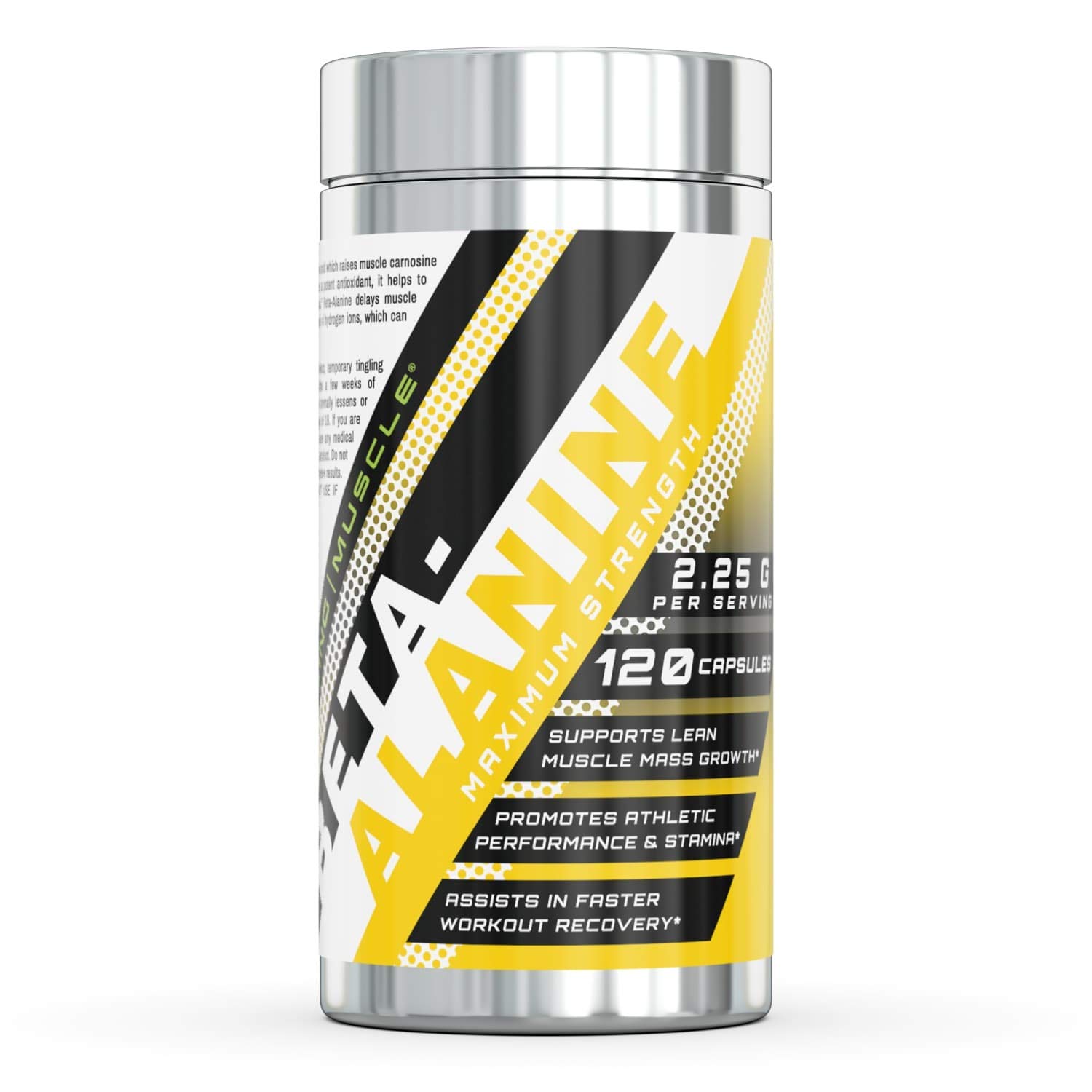 Amazing Muscle Suplemento de beta-alanina Carnosyn 2.250 mg 120 cápsulas