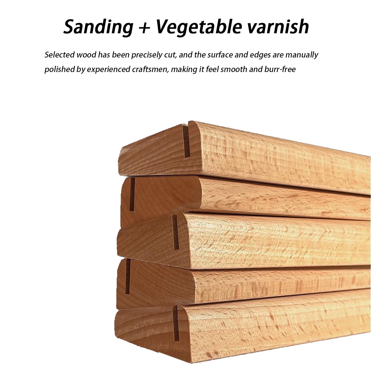 5 Lavagnette Per Messaggi Con Supporto Legno - Bifacciali, Per Tavola E Decorazione - Foto 3