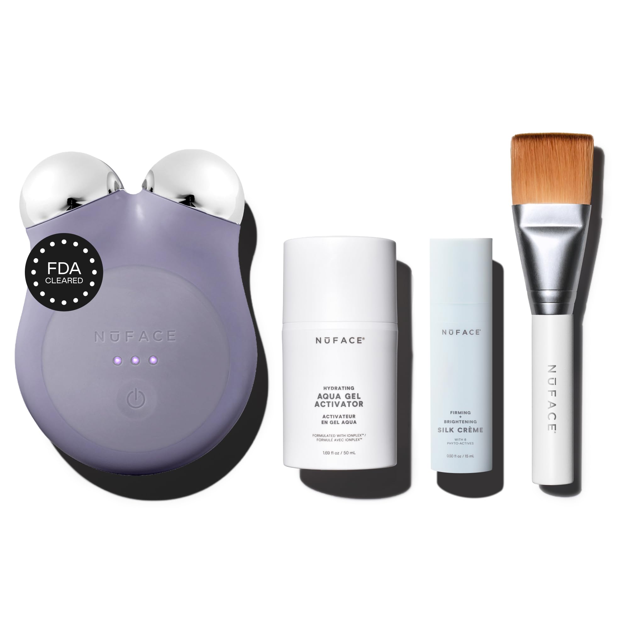 NūFACE MINI ヌーフェイストリニティミニ 美顔器 Amazon.com : NUFACE MINI+ Microcurrent Face Massager Device, FDA