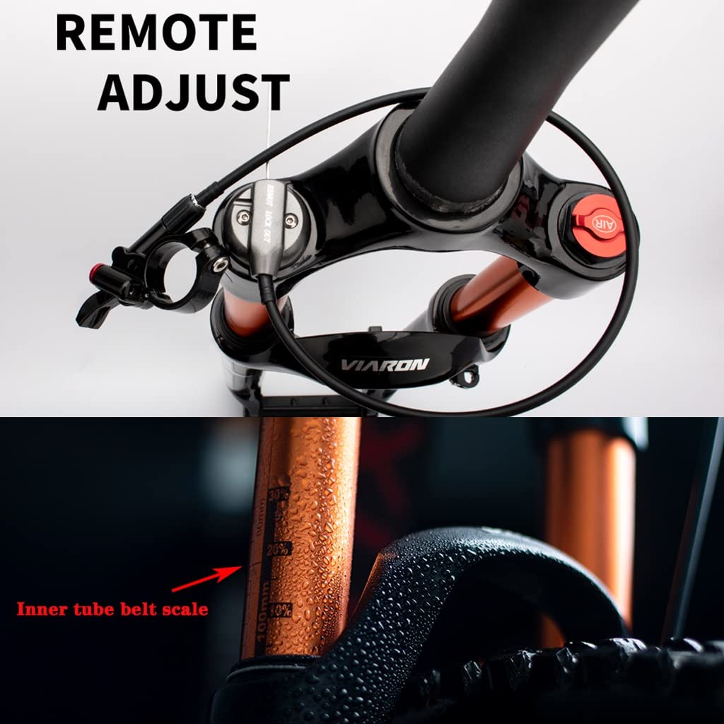 Bestiry MTB Federgabel - Air Lock 120mm Federweg Für 26/27,5/29 Zoll