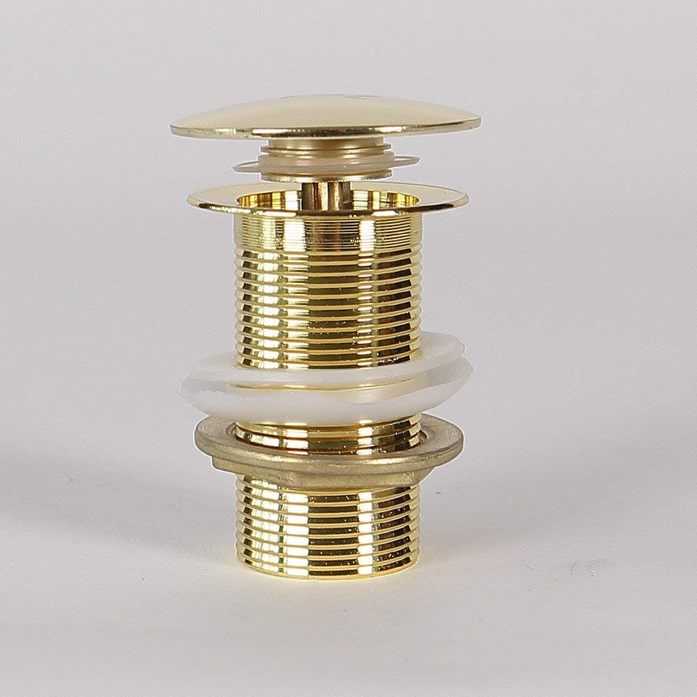 Drenaje Salida de flujo Push Up, Pop Lavabo Lavabo Click Clack Push9