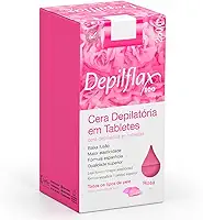 Depilflax – Cera Quente em Tabletes Rosa 250g