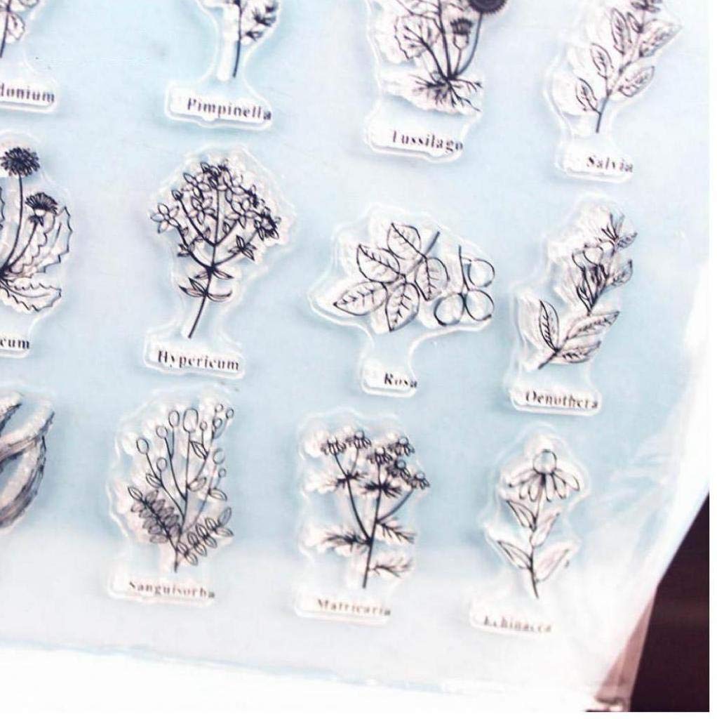 Foresta Silicone Trasparente Decorazioni Scrapbooking Goffratura Stampa 1sheet