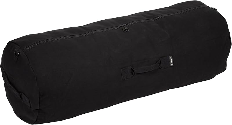 Deluxe Duffel Bag With Zipper For Gym, Travel, & Storage