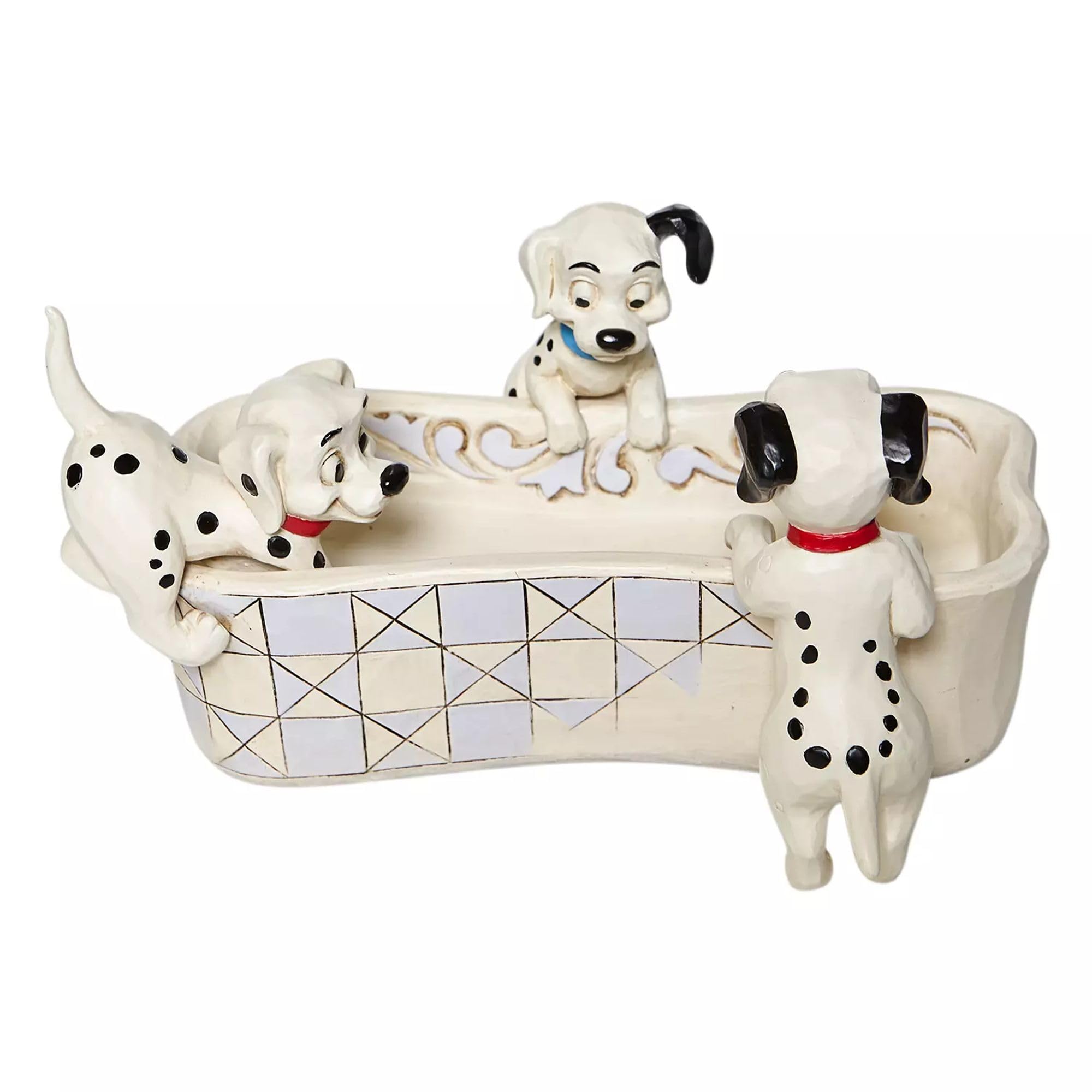 Jim Shore 101 Dalmatian Bone Shaped Dish Home Accessories