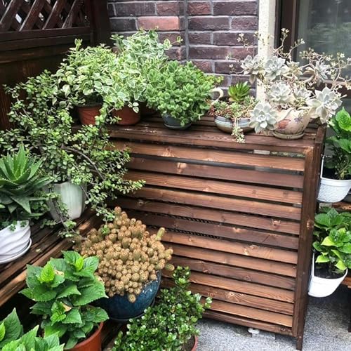 Grilles de protection pour unités de climatisation et écrans PAC bois