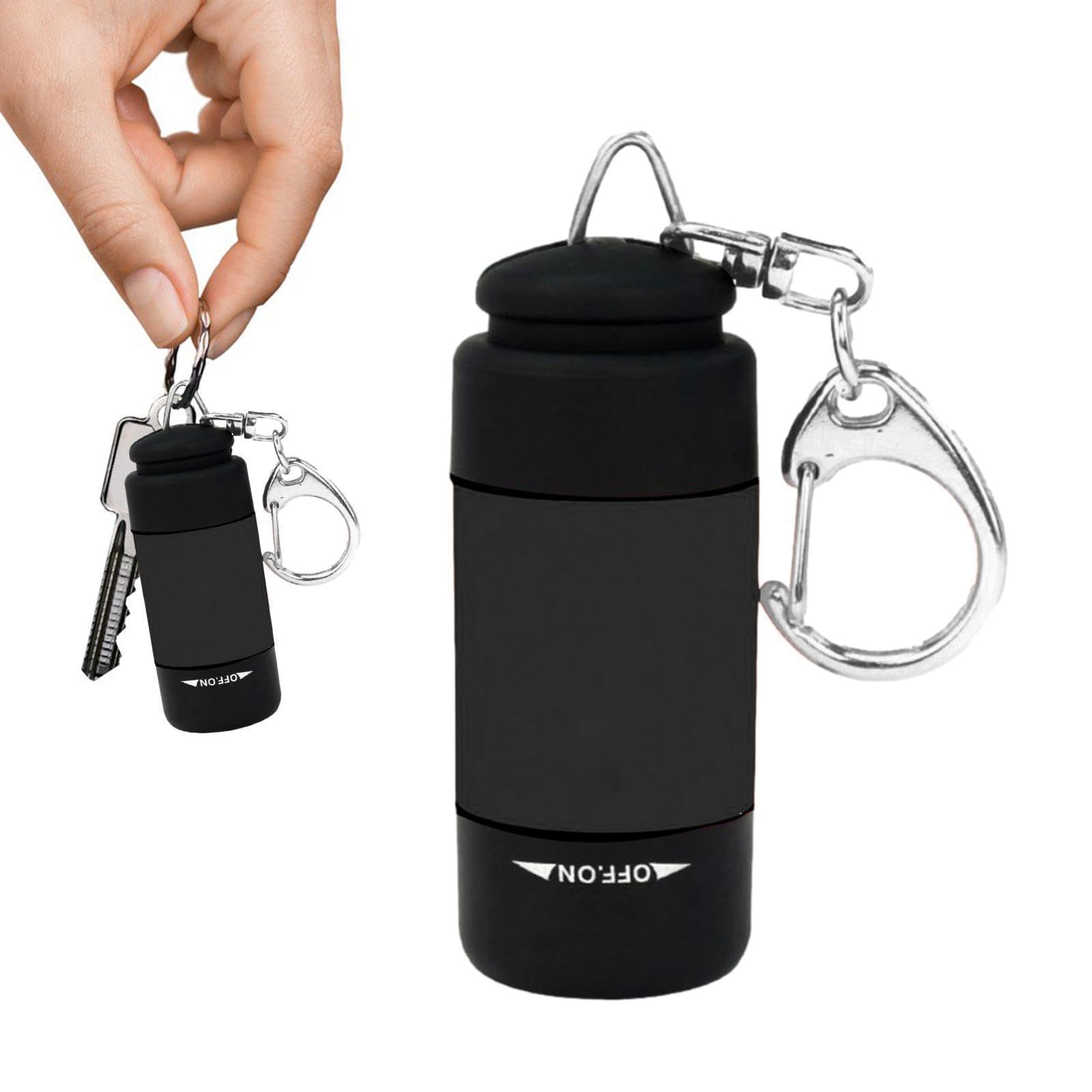 Linterna de bolsillo | Linternas recargables de bolsillo | Llavero de mano | impermeable para camping, al aire libre, linternas diarias.