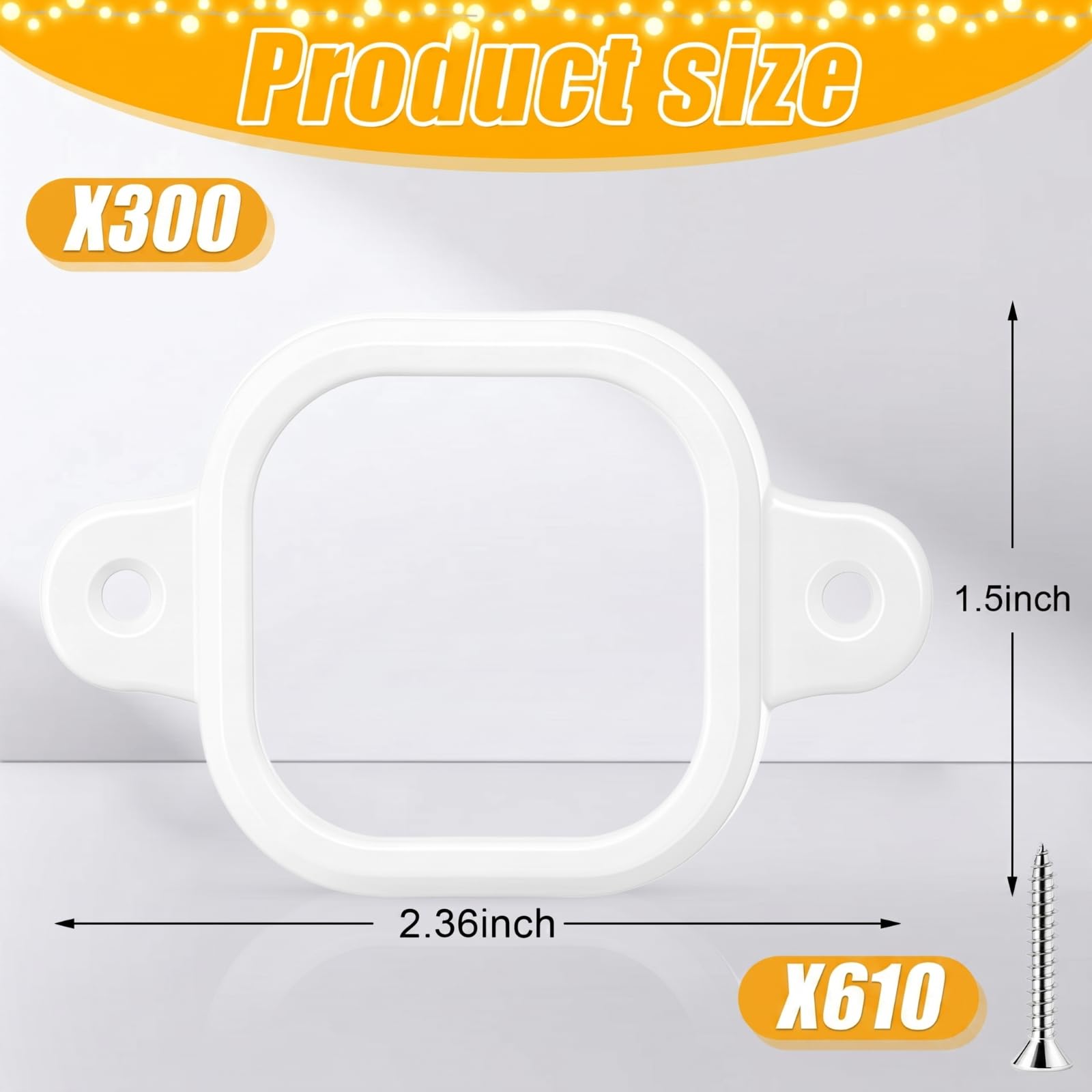 300 clip per luci compatibili con luci Govee H706 H806 Pro