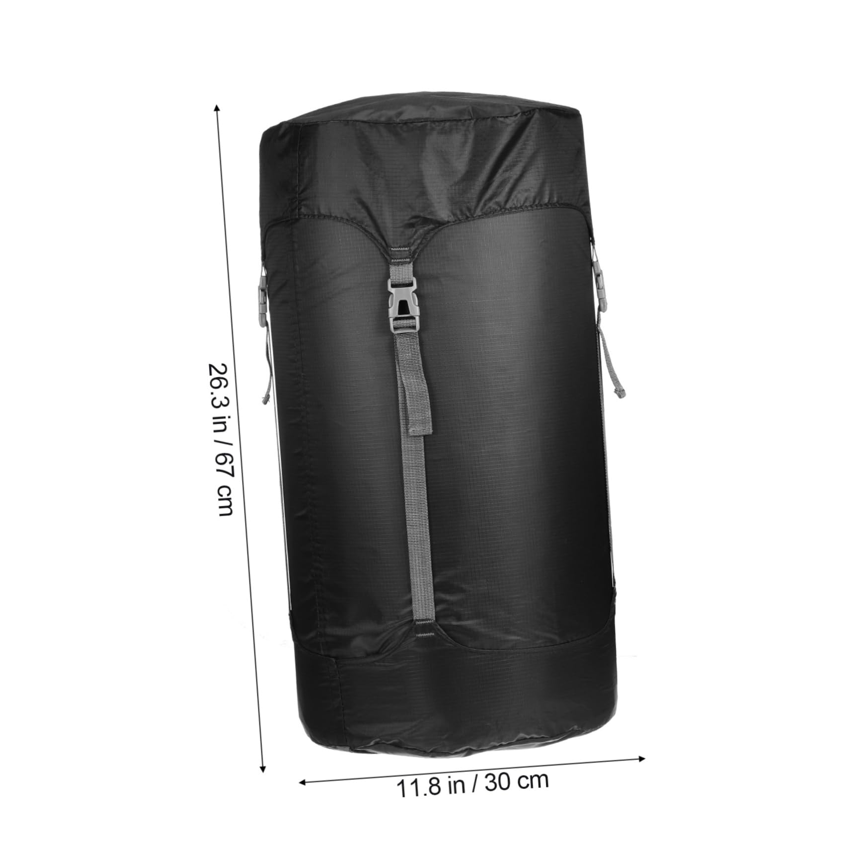 Kisangel Travel Compression Sack for Sleeping Bags Extra Storage Buckle for Camping Hiking Durable Material Versatile Use for Clothes Blankets