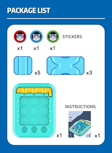 Miniatura 7 de Juego de solución Marble Run, juguete educativo STEM para niños y niñas, juego de construcción de rompecabezas, cumpleaños, impulsa el pensamiento