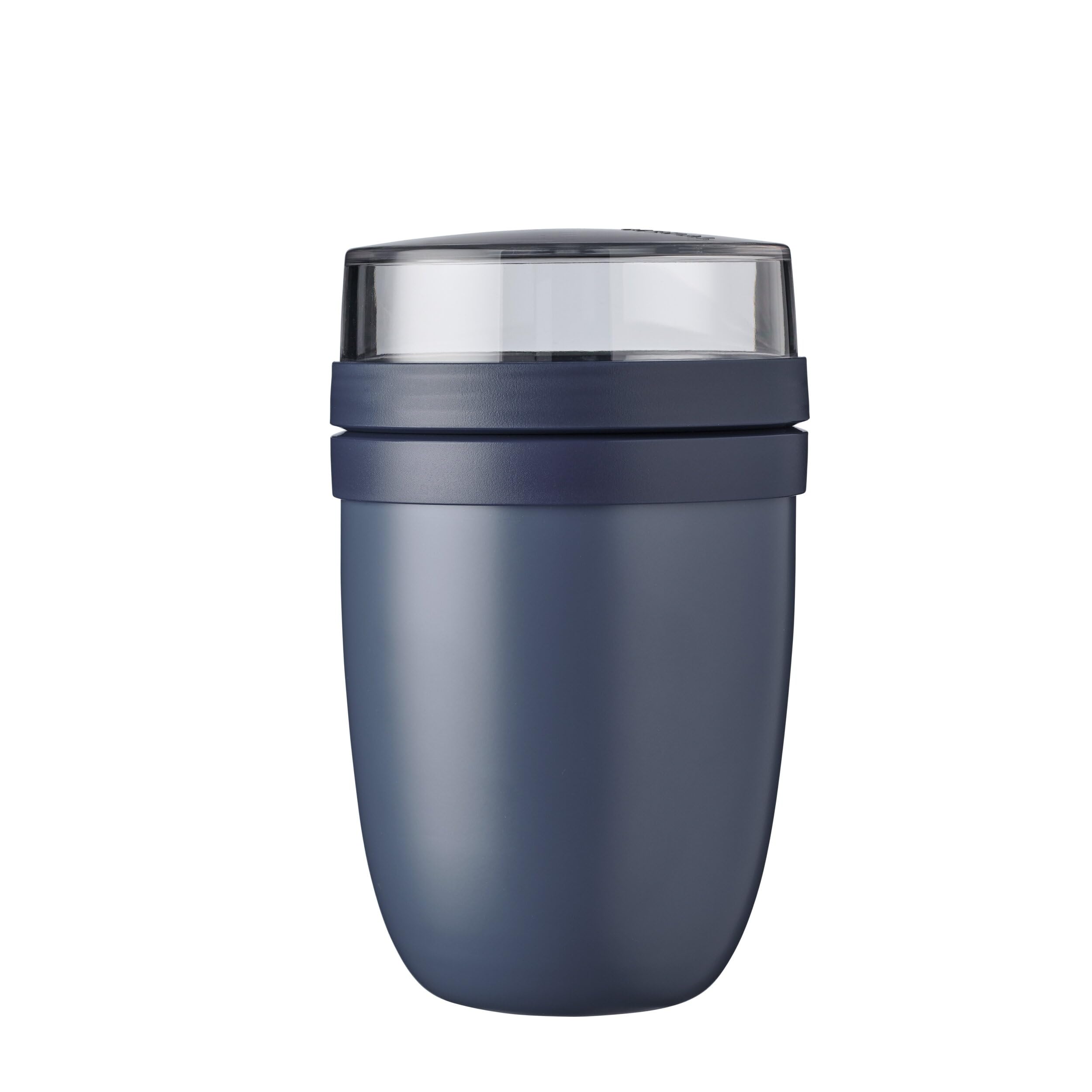 Mepal - Isolierter Lunchpot Ellipse - Thermo Lunchpot - Praktischer Joghurtbecher & Suppenbecher zum Mitnehmen 6-8 Stunden heiß & 12 Stunden kalt - 500 ml - Nordic Denim