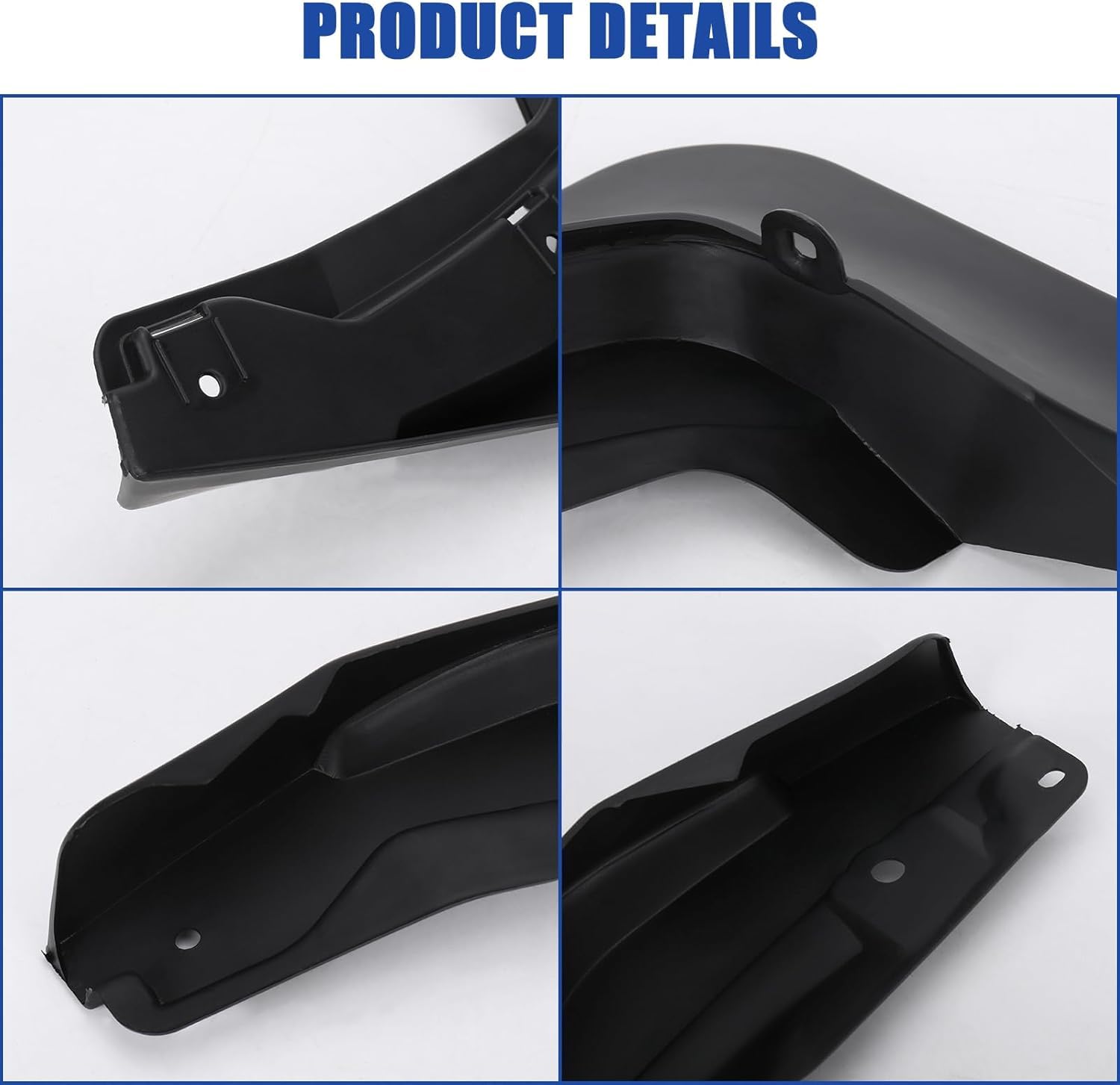 4 stuks auto spatlappen voor KIA Sportage SL 2011 2012 2013 2014 2015 2016, spatlappen spatschermen voor achter wielbeschermers spatbord auto spatborden