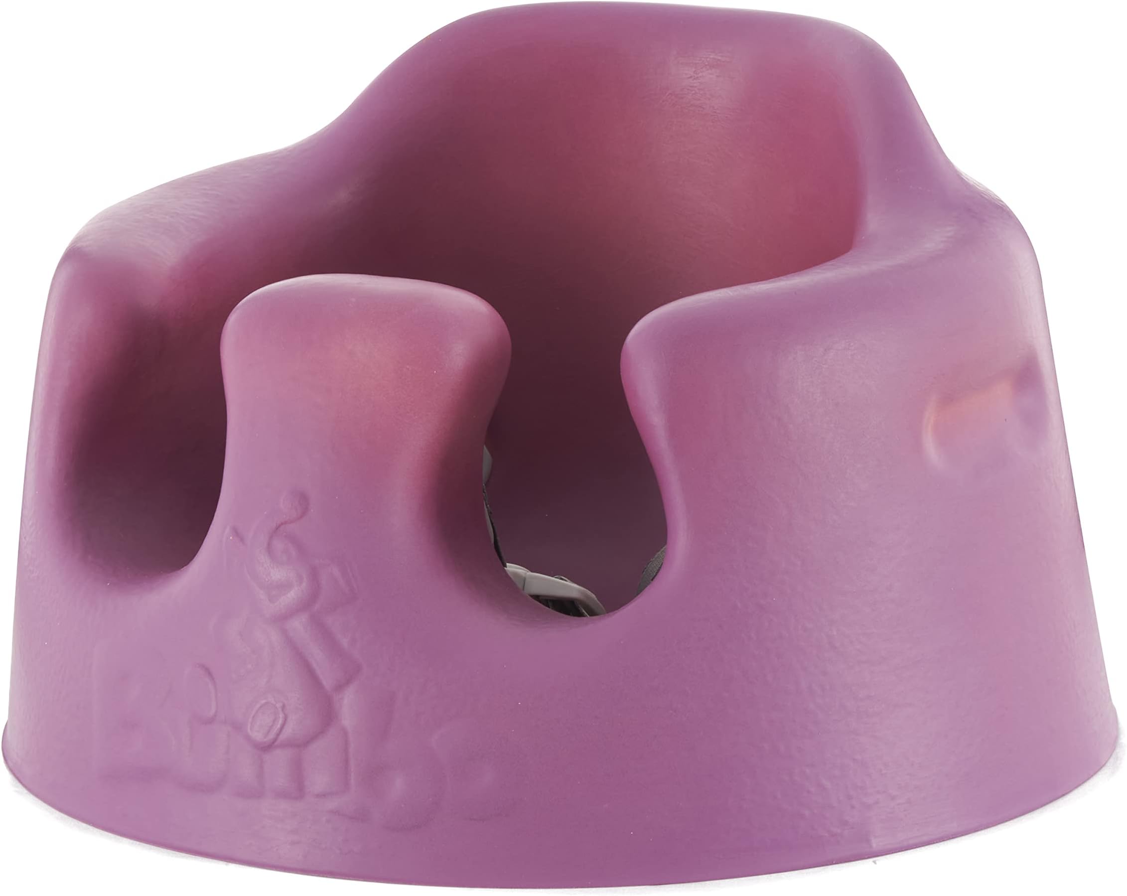 Bumbo B10013 Baby Infant Soft Foam Comfortable Wide Floor Seat with 3 Point Adjustable Harness, Grape Purple